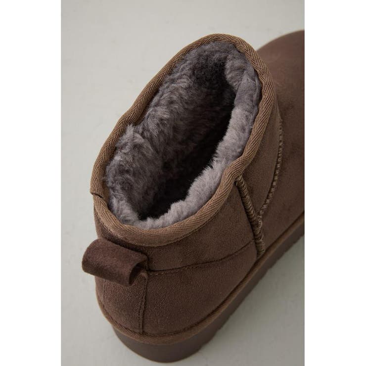 厚底ムートンショートブーツ | AZUL BY MOUSSY | 詳細画像25 