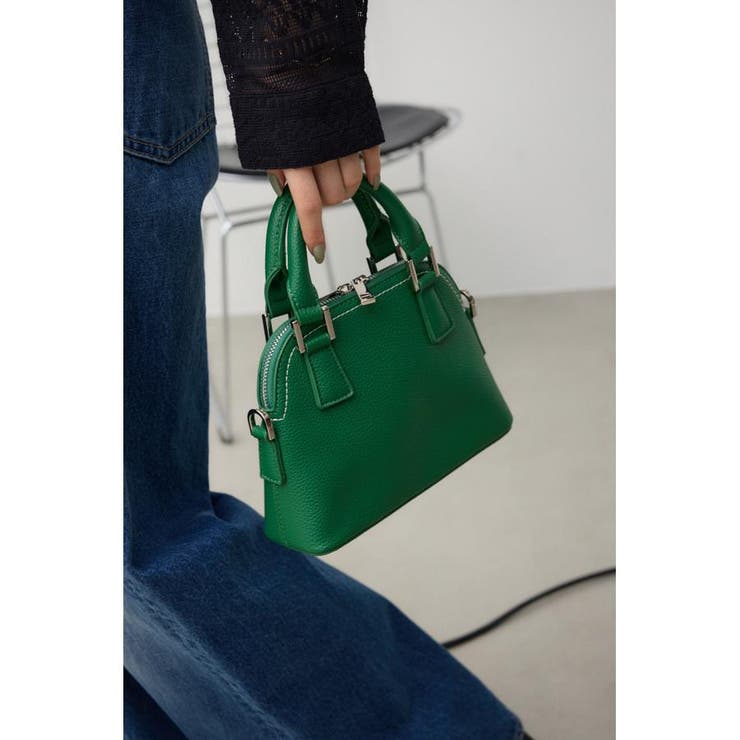 M/GRN7 | ダブルジッパーミニバッグ | AZUL BY MOUSSY