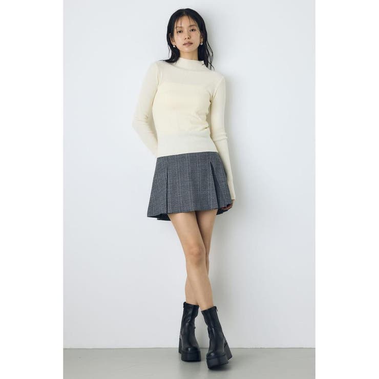 素材アソートプリーツミニスコート | AZUL BY MOUSSY | 詳細画像22 