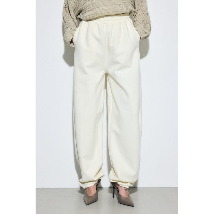 O/WHT1 | ダンボールカーブワイドパンツ | AZUL BY MOUSSY