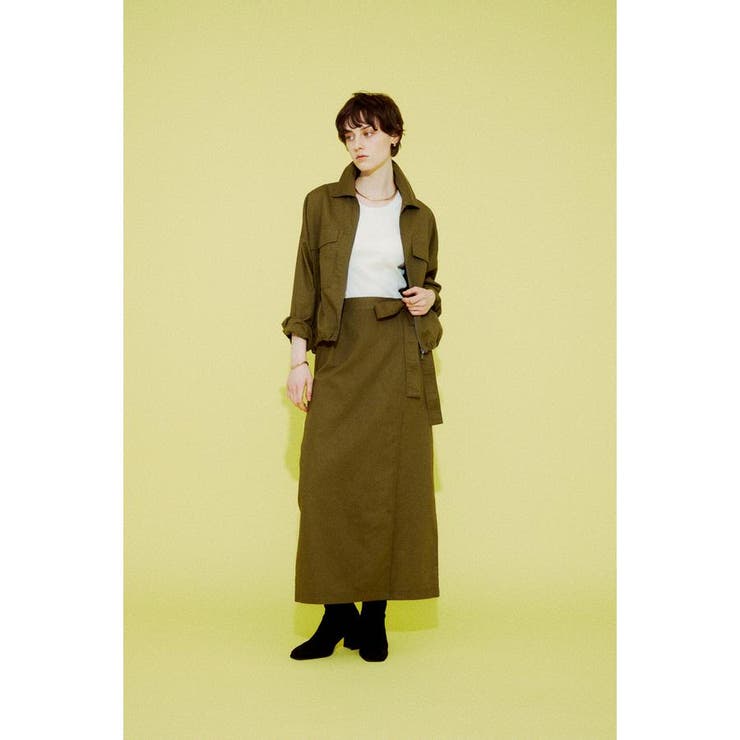 ソフトリネンラップスカート | AZUL BY MOUSSY | 詳細画像27 