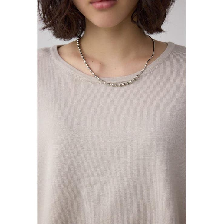 バイカラーワイドルーズニット | AZUL BY MOUSSY | 詳細画像28 