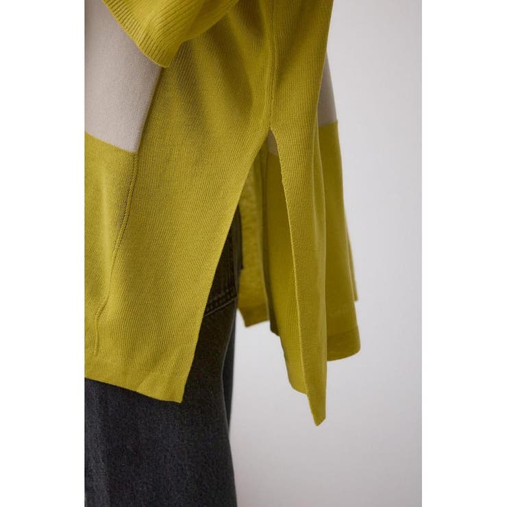 バイカラーワイドルーズニット | AZUL BY MOUSSY | 詳細画像31 