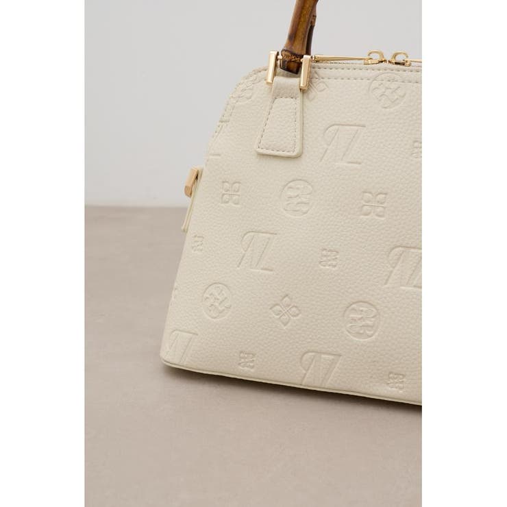 モノグラムエンボスダブルジッパーバッグ | AZUL BY MOUSSY | 詳細画像8 