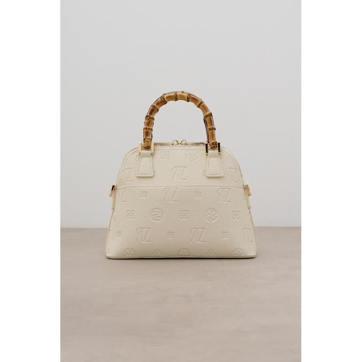 モノグラムエンボスダブルジッパーバッグ | AZUL BY MOUSSY | 詳細画像6 