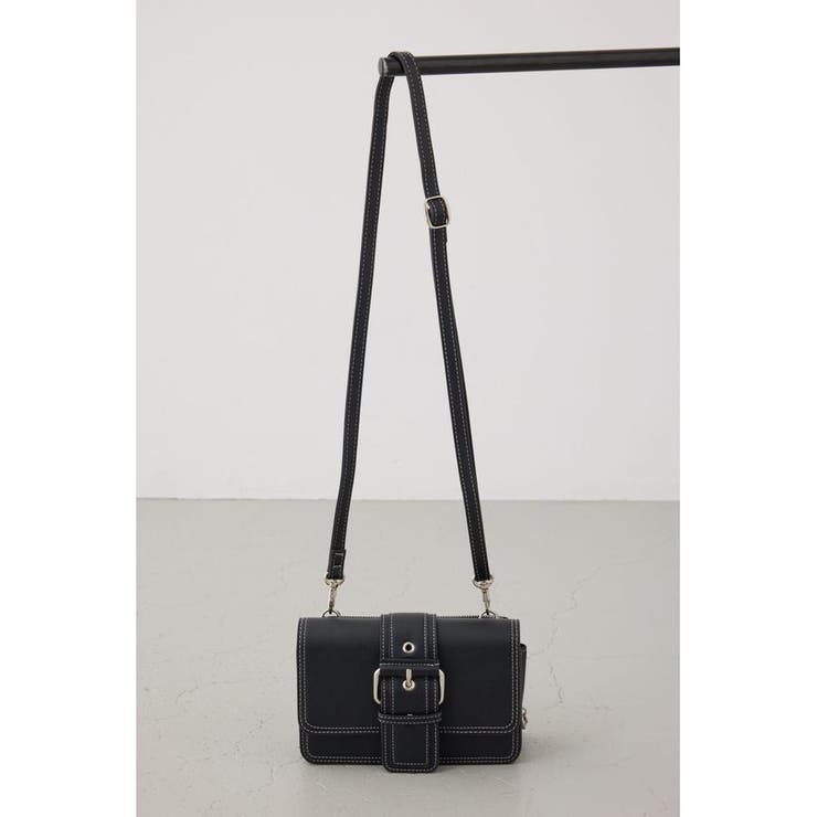 BLK | ベルトデザインウォレットバッグ | AZUL BY MOUSSY