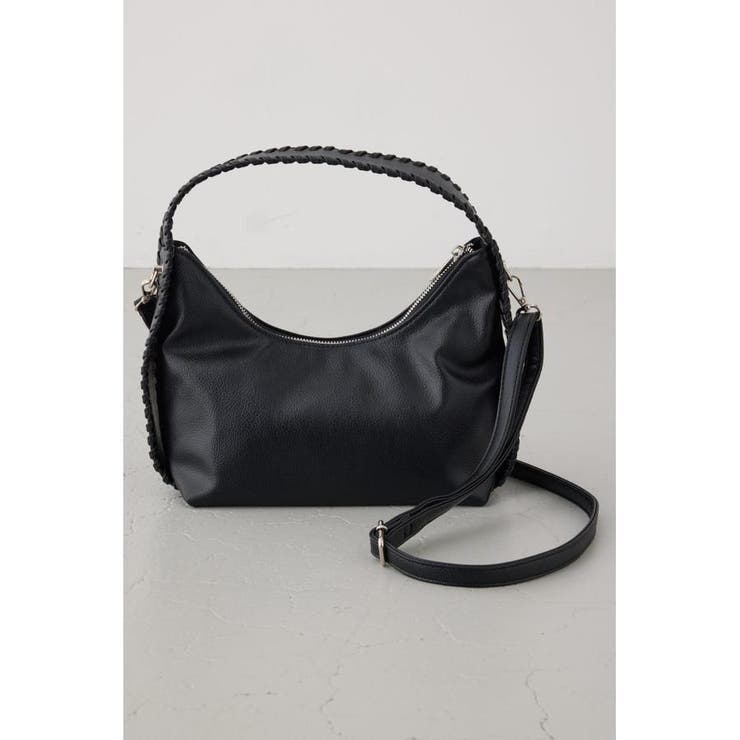 BLK | オーバーロックデザインハンドバッグ | AZUL BY MOUSSY