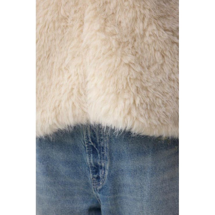 フェイクファ-ベスト | AZUL BY MOUSSY | 詳細画像10 