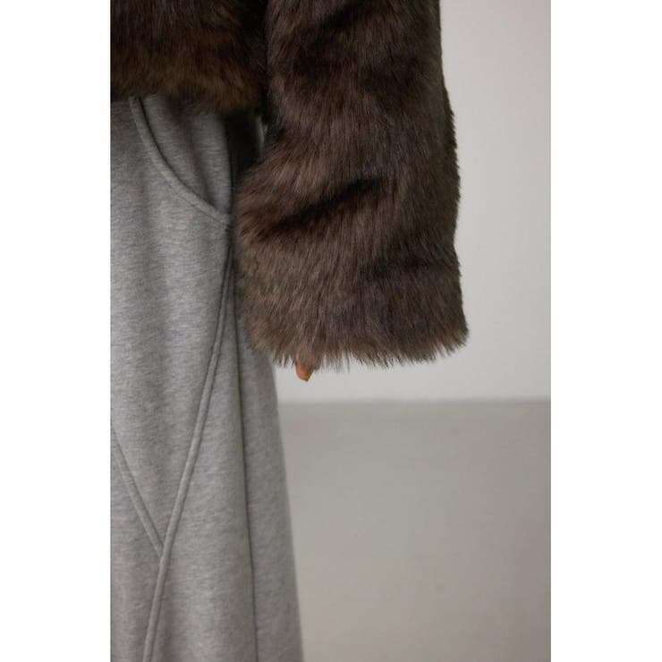 ジップアップファーコート | AZUL BY MOUSSY | 詳細画像12