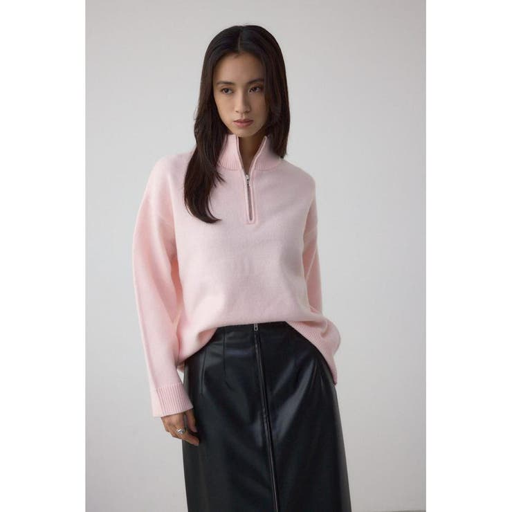 アソートカラーハーフジップニットトップス | AZUL BY MOUSSY | 詳細画像23 