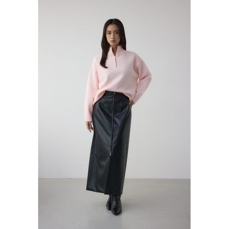 アソートカラーハーフジップニットトップス | AZUL BY MOUSSY | 詳細画像24 