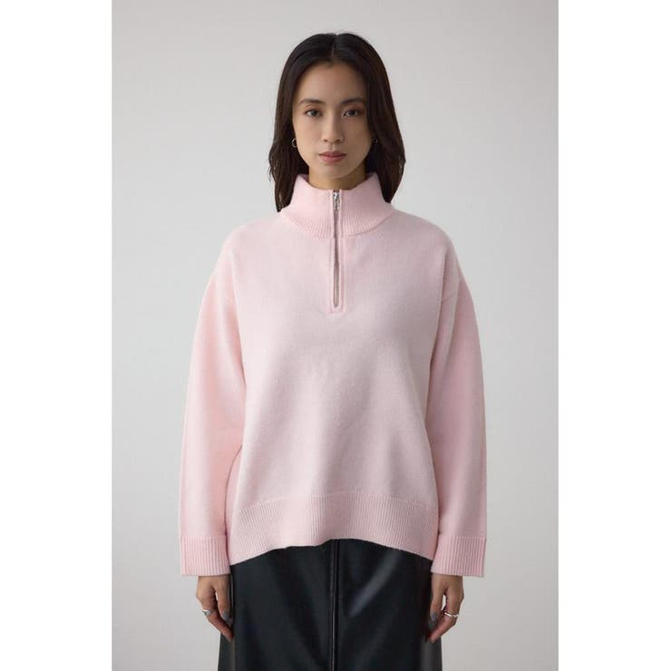 アソートカラーハーフジップニットトップス | AZUL BY MOUSSY | 詳細画像25 