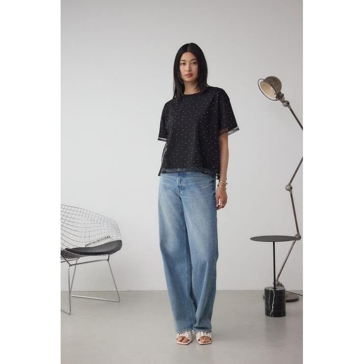 チュールアソートTシャツ | AZUL BY MOUSSY | 詳細画像13 