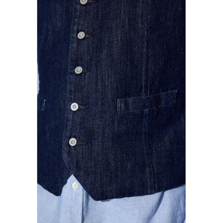 リラックスデニムベスト | AZUL BY MOUSSY | 詳細画像23 