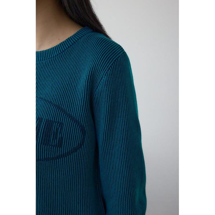 ジャガードロゴリブトップス | AZUL BY MOUSSY | 詳細画像29 