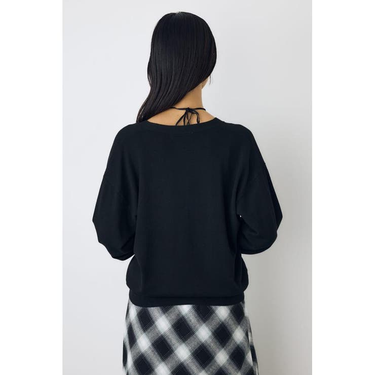 格上げVネックニットカーディガン | AZUL BY MOUSSY | 詳細画像15 