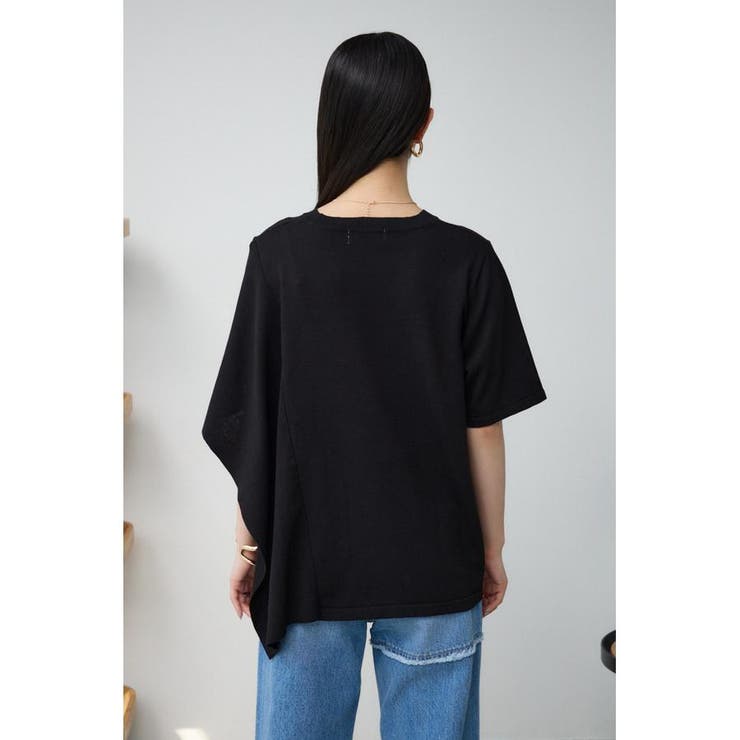 サイドラッフルニットトップス | AZUL BY MOUSSY | 詳細画像6 