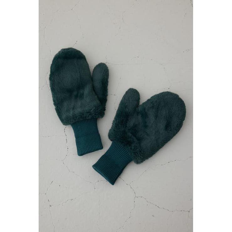 配色ストラップ2WAYフェイクファーミトン | AZUL BY MOUSSY | 詳細画像14 