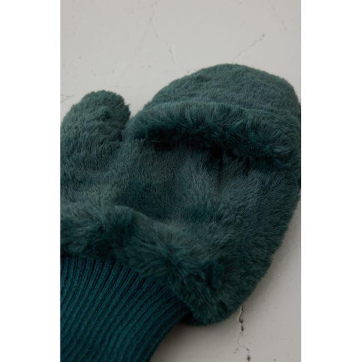 配色ストラップ2WAYフェイクファーミトン | AZUL BY MOUSSY | 詳細画像13 