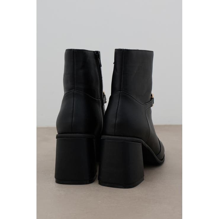 メタルチェーンショートブーツ | AZUL BY MOUSSY | 詳細画像4 