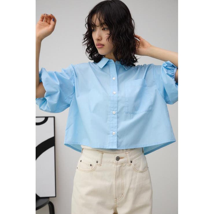 ショートオーバーシャツ | AZUL BY MOUSSY | 詳細画像13 