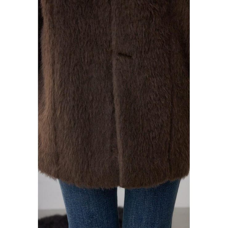 シャギージャケットコート | AZUL BY MOUSSY | 詳細画像13 