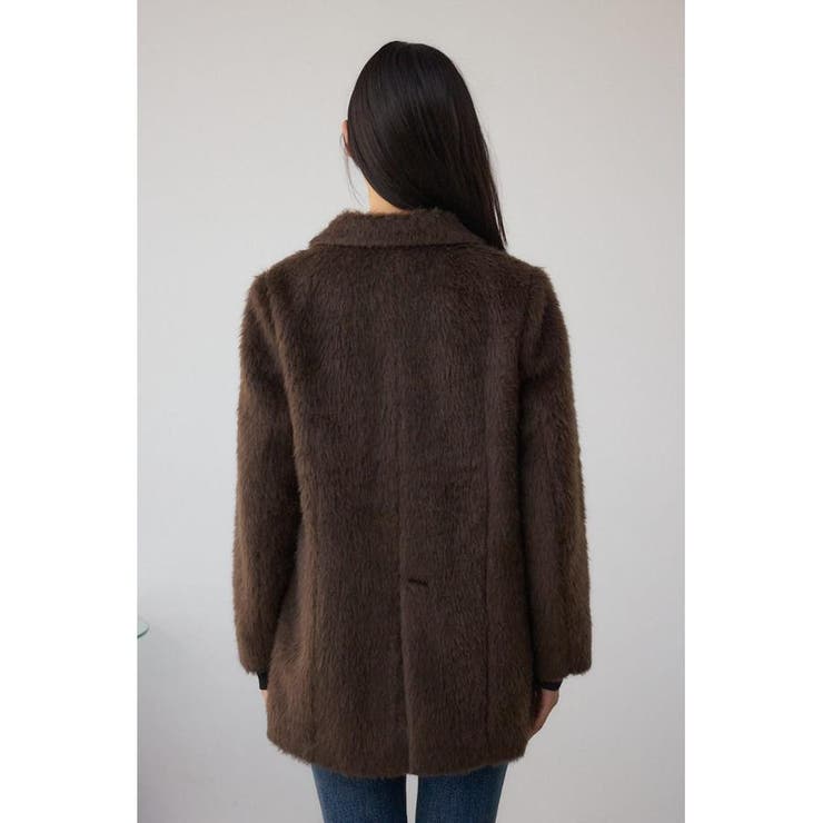 シャギージャケットコート | AZUL BY MOUSSY | 詳細画像7 