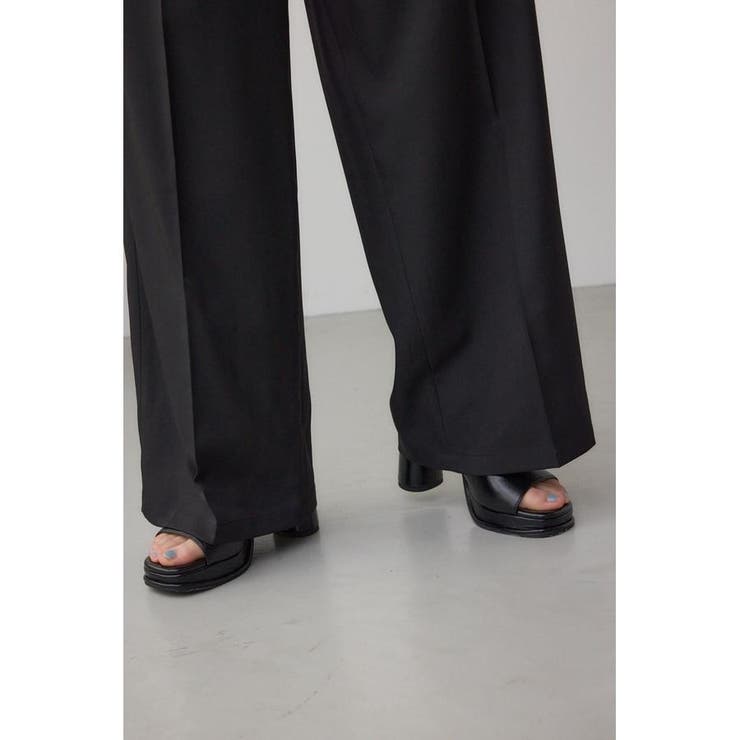 フロントタックイージーワイドパンツ | AZUL BY MOUSSY | 詳細画像12 