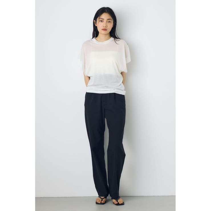 ドレープフレンチスリーブTシャツ | AZUL BY MOUSSY | 詳細画像5 