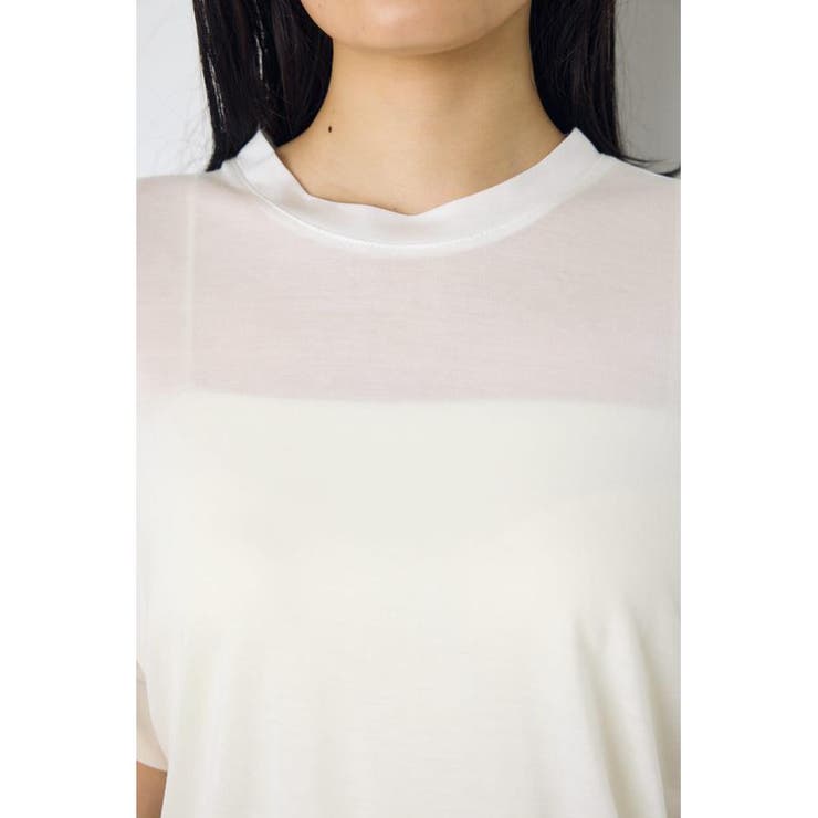 ドレープフレンチスリーブTシャツ | AZUL BY MOUSSY | 詳細画像6 