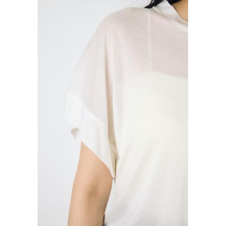 ドレープフレンチスリーブTシャツ | AZUL BY MOUSSY | 詳細画像7 