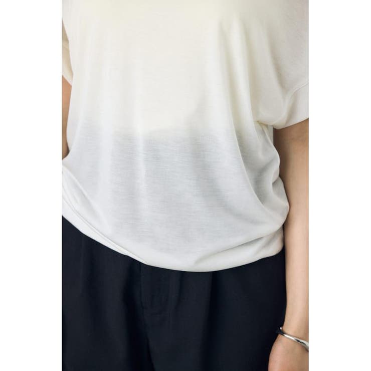 ドレープフレンチスリーブTシャツ | AZUL BY MOUSSY | 詳細画像8 
