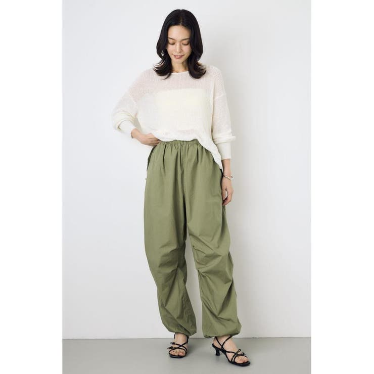 コットンパラシュートパンツ | AZUL BY MOUSSY | 詳細画像37 