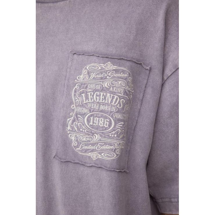 ヴィンテージ刺繍パッチワークTシャツ | AZUL BY MOUSSY | 詳細画像19 