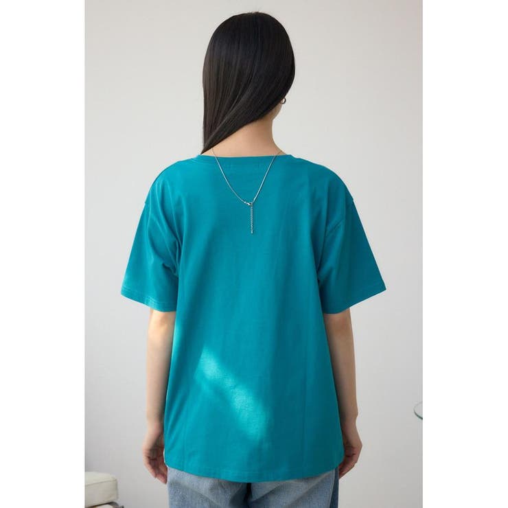 メタリックプリントTシャツ | AZUL BY MOUSSY | 詳細画像24 