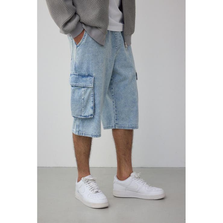 AZUL DENIM カーゴショーツ | AZUL BY MOUSSY | 詳細画像14 