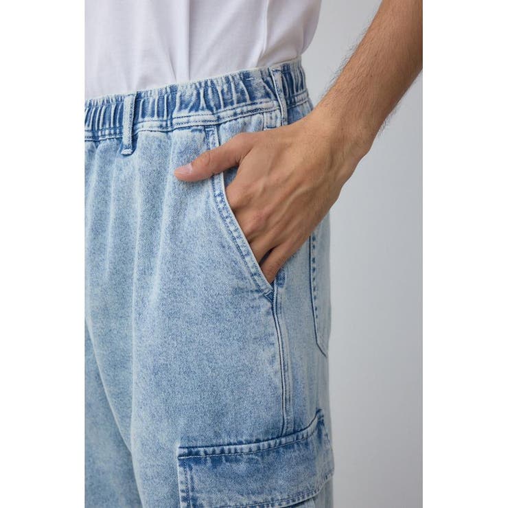 AZUL DENIM カーゴショーツ | AZUL BY MOUSSY | 詳細画像21 