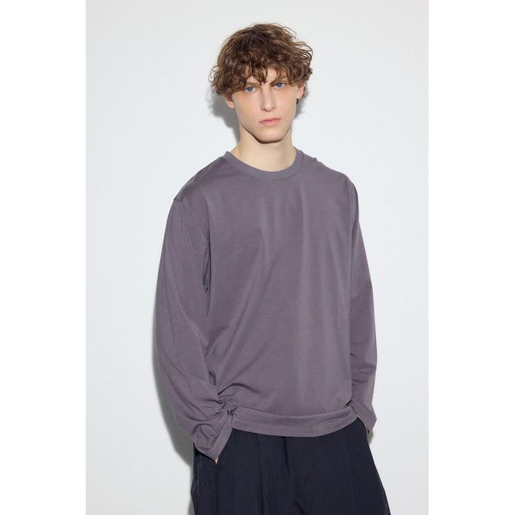 スムースタッチ長袖トップス | AZUL BY MOUSSY | 詳細画像24 