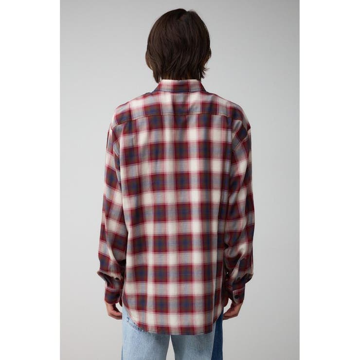 オンブレーチェックシャツ | AZUL BY MOUSSY | 詳細画像17 