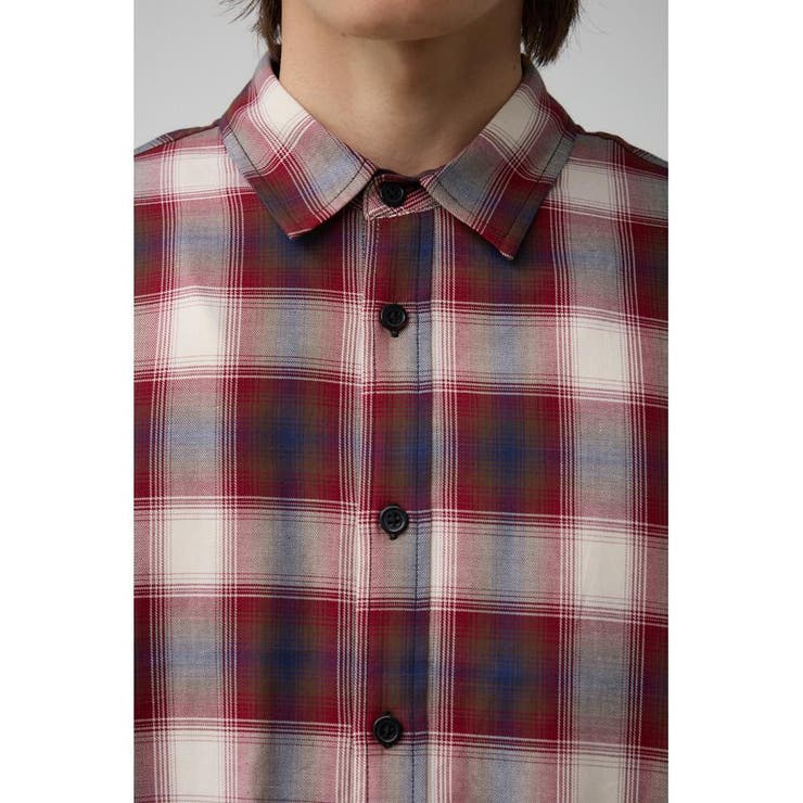 オンブレーチェックシャツ | AZUL BY MOUSSY | 詳細画像18 