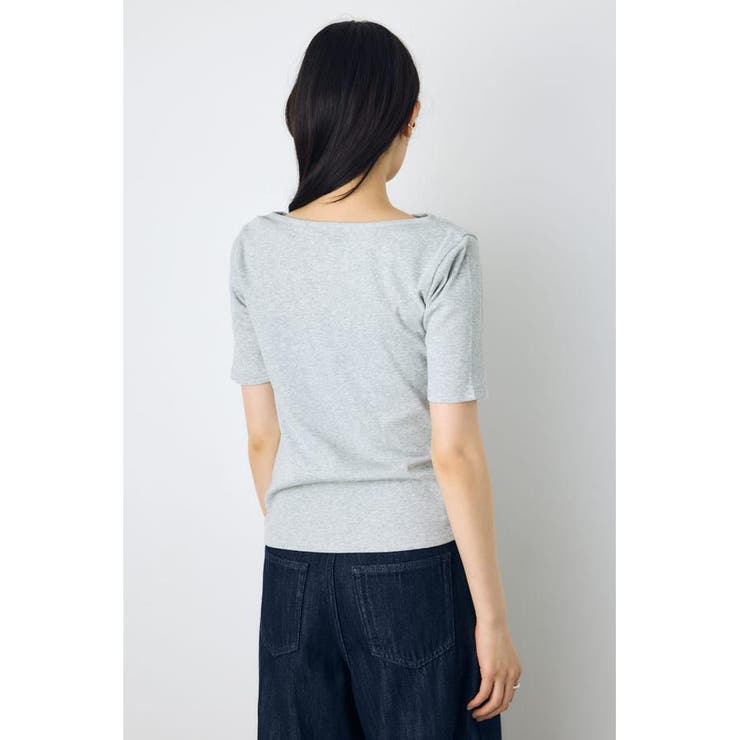 ドレープ5分袖トップス | AZUL BY MOUSSY | 詳細画像30 