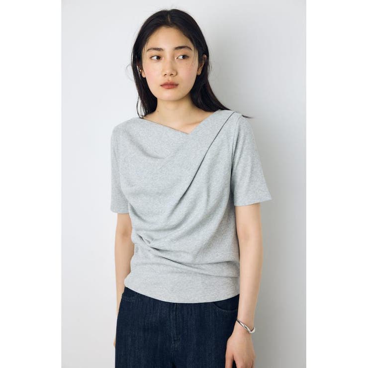 T.GRY | ドレープ5分袖トップス | AZUL BY MOUSSY