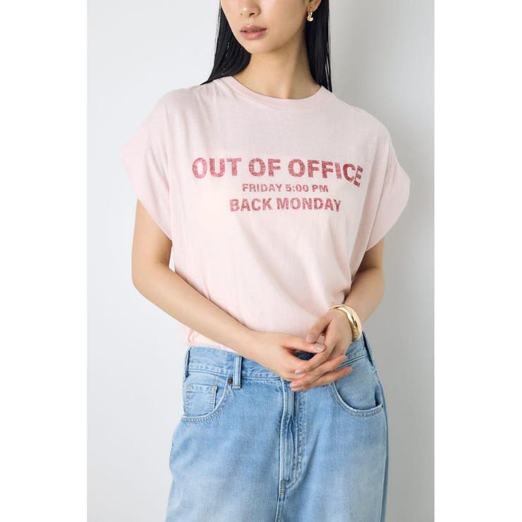 フレンチスリーブロゴプリントT | AZUL BY MOUSSY | 詳細画像13 