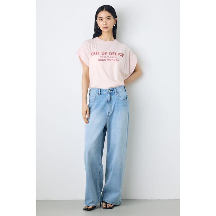 フレンチスリーブロゴプリントT | AZUL BY MOUSSY | 詳細画像17 