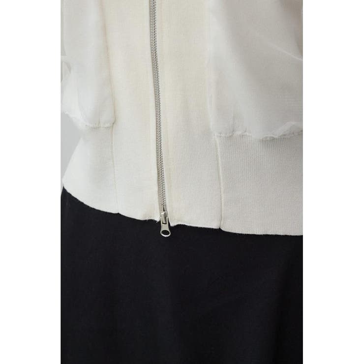 チュールドッキングニットカーディガン | AZUL BY MOUSSY | 詳細画像10 
