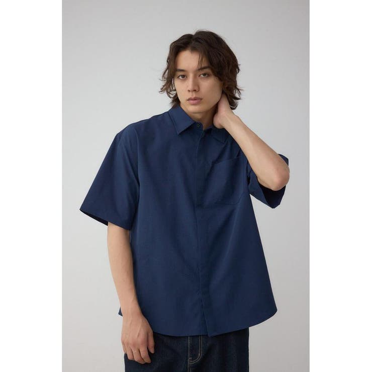 C/T切り替え比翼半袖シャツ | AZUL BY MOUSSY | 詳細画像16 