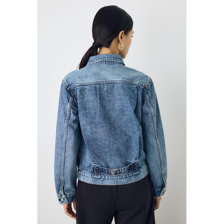 AZUL DENIM タイトフィットデニムジャケット | AZUL BY MOUSSY | 詳細画像15 