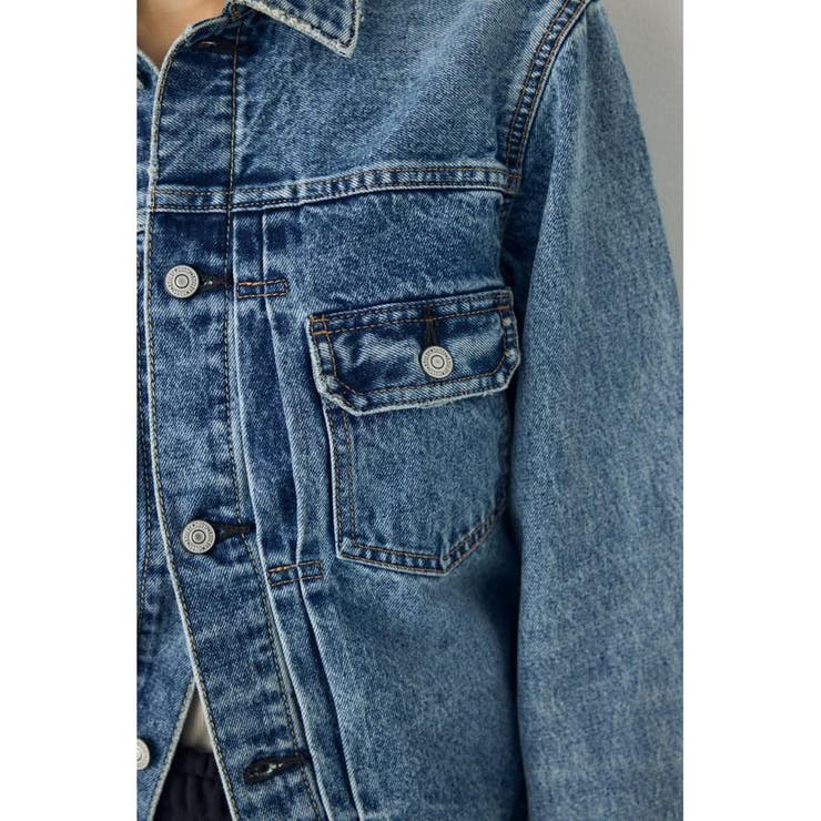 AZUL DENIM タイトフィットデニムジャケット | AZUL BY MOUSSY | 詳細画像19 