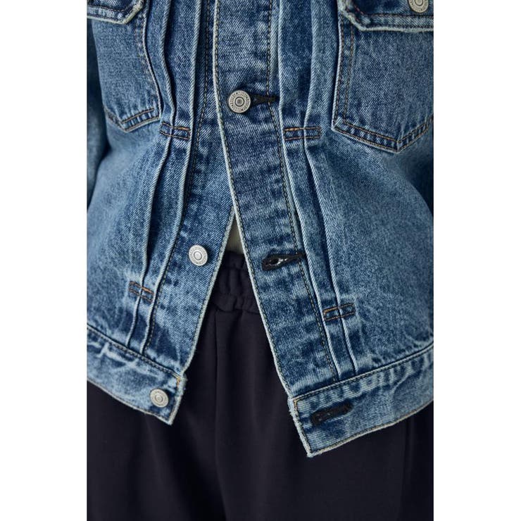 AZUL DENIM タイトフィットデニムジャケット | AZUL BY MOUSSY | 詳細画像20 