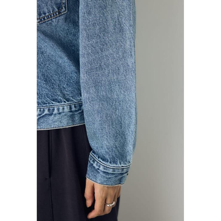 AZUL DENIM タイトフィットデニムジャケット | AZUL BY MOUSSY | 詳細画像21 